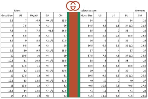 gucci shoes size chart men's|gucci shoe size conversion chart.